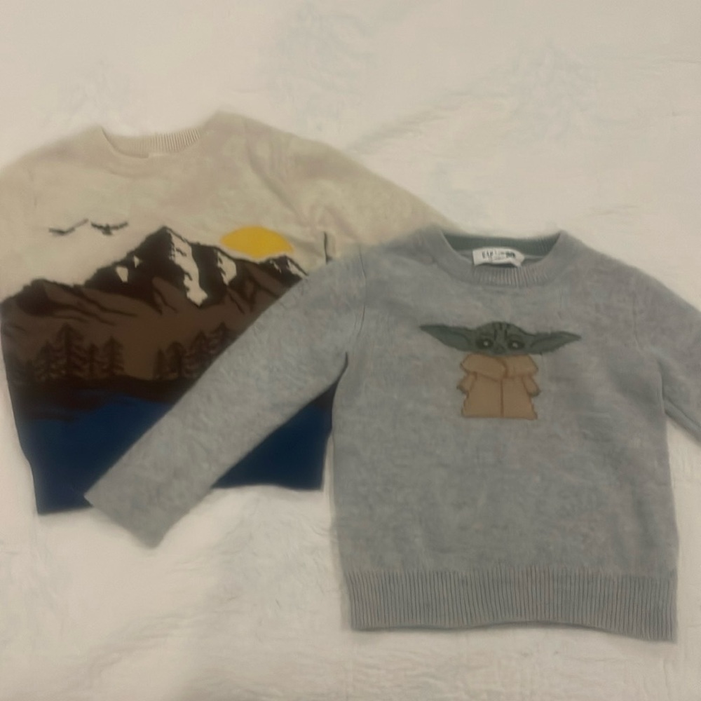 Two Gap Kids Sweaters 3T